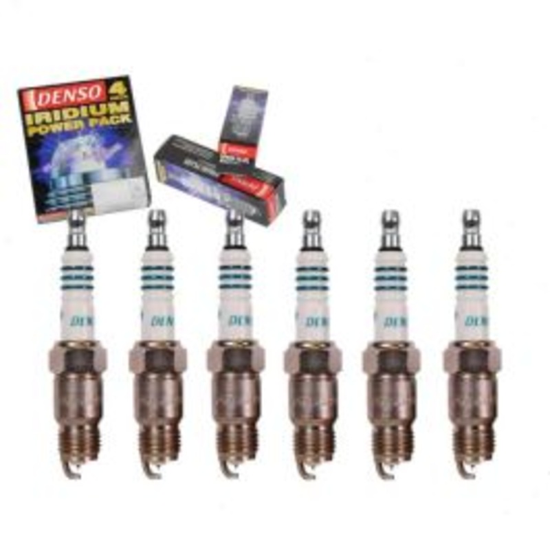 6 pc DENSO Iridium Power Spark Plugs for 1968-1974 GMC C25 C2500 Pickup 4.1L 4.8L L6