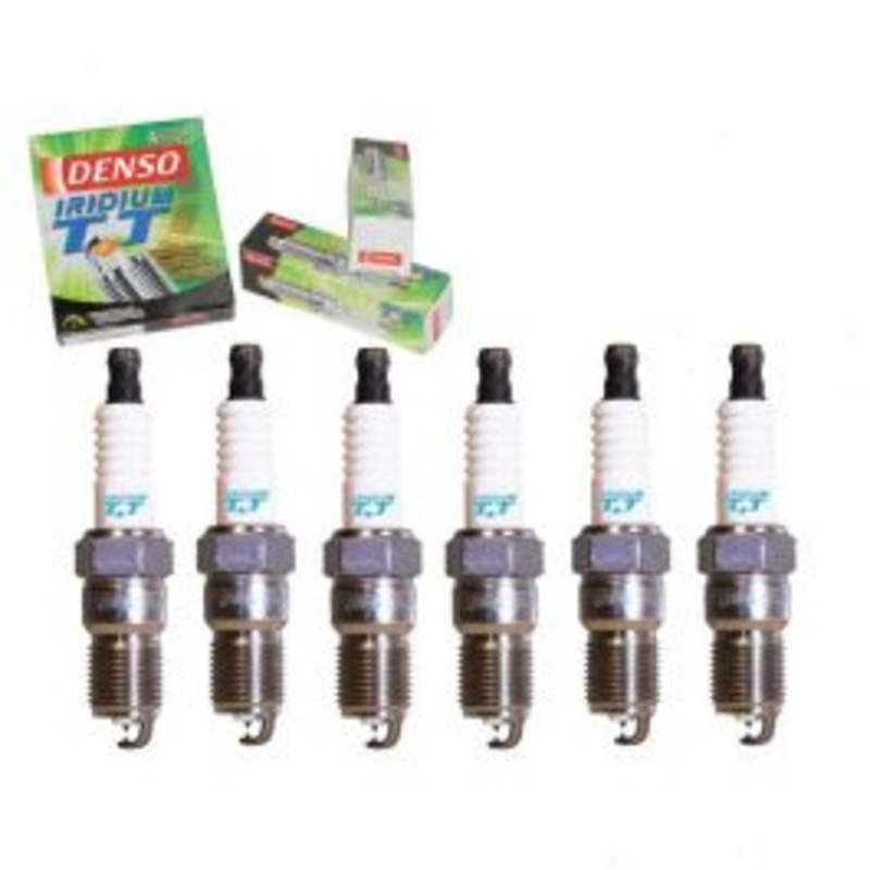 6 pc DENSO Iridium TT Spark Plugs for 2001-2010 Dodge Grand Caravan 3.3L 3.8L V6