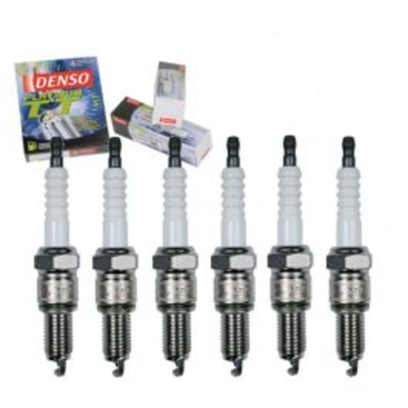 6 pc DENSO Platinum TT Spark Plugs for 1976-1978 Jeep CJ7 3.8L 4.2L L6