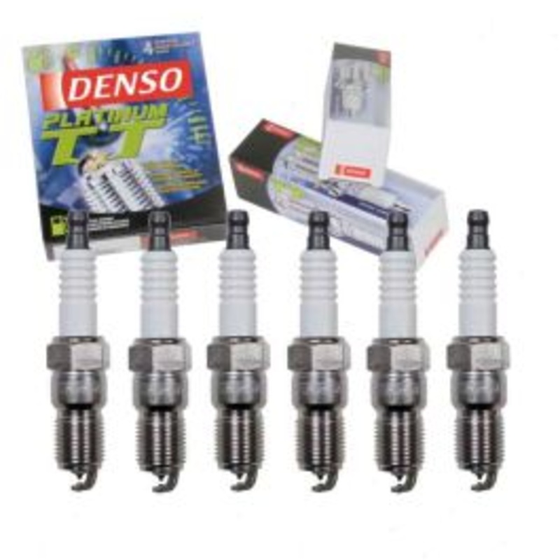 6 pc DENSO Platinum TT Spark Plugs for 1998-2002 Ford E-150 Econoline Club Wagon