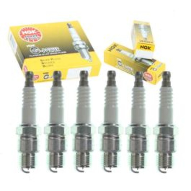 6 pc NGK G-Power Spark Plugs for 1979-1980 GMC P1500 4.8L L6