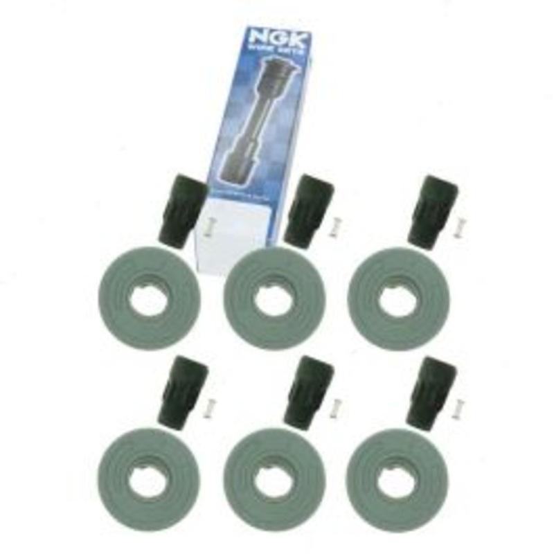 6 pc NGK Ignition Coil Boots for 2009-2013 Mazda 6 3.7L V6