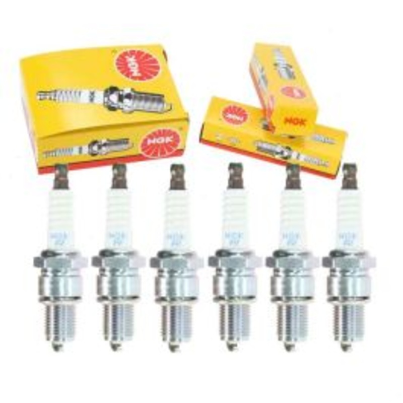 6 pc NGK Standard Spark Plugs for 1963 GMC PB1000 Series 3.8L L6