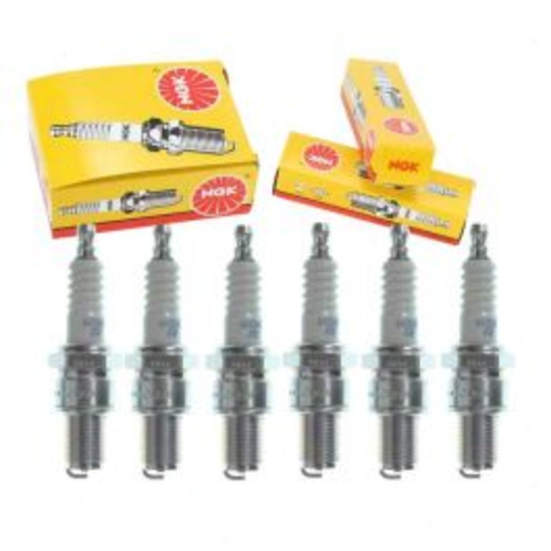 6 pc NGK Standard Spark Plugs for 1964-1966 Chevrolet K10 Pickup 4.8L L6