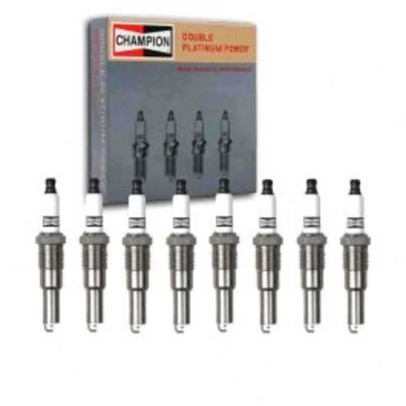 8 pc Champion Double Platinum Spark Plugs for 2006-2008 Mercury Mountaineer 4.6L V8