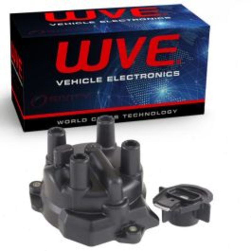 Wells WVE Distributor Cap & Rotor Kit for 1995-2004 Nissan 200SX Frontier Pickup Sentra Xterra 1.6L 2.4L L4