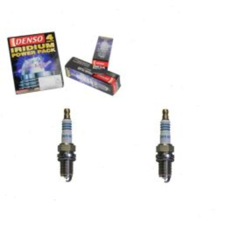 2 pc DENSO Iridium Power 5312 IK27 Spark Plugs