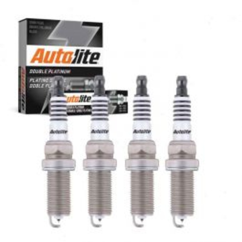 4 pc Autolite Double Platinum Spark Plug for 2018-2019 Lexus GS300