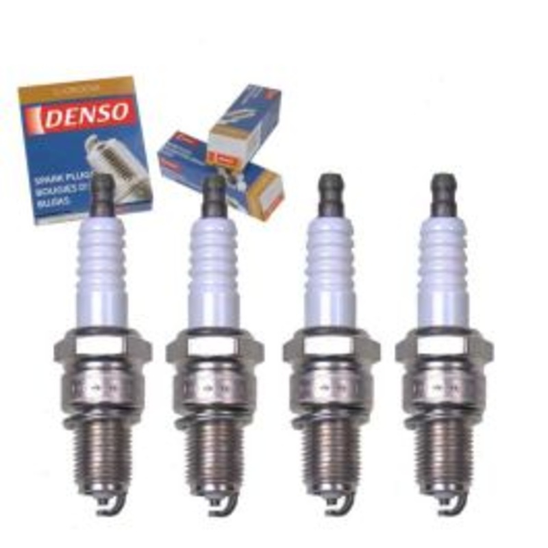 4 pc DENSO Standard U-Groove Spark Plugs for 1984-1988 Mitsubishi Tredia 1.8L L4
