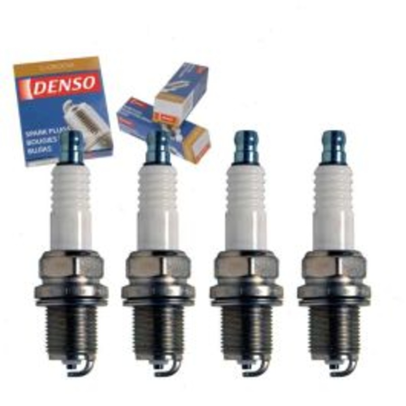 4 pc DENSO Standard U-Groove Spark Plugs for 1990-1992 Volkswagen Golf 2.0L L4