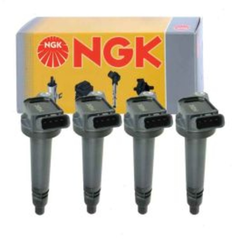 4 pc NGK Ignition Coils for 2013-2018 Toyota Avalon 2.5L L4