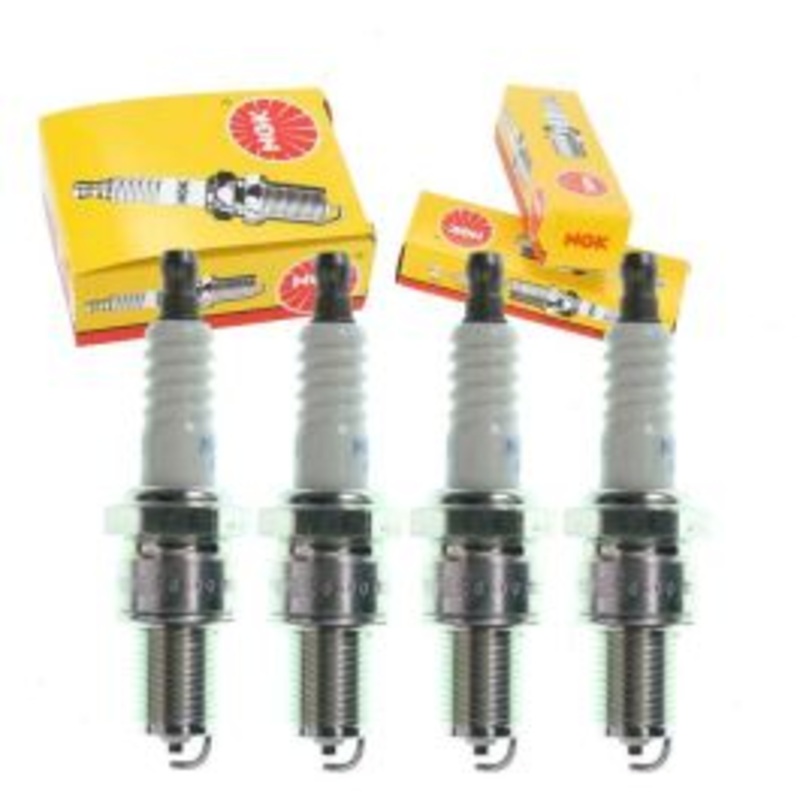 4 pc NGK Standard Spark Plugs for 1985-1988 Mitsubishi Mirage 1.6L L4