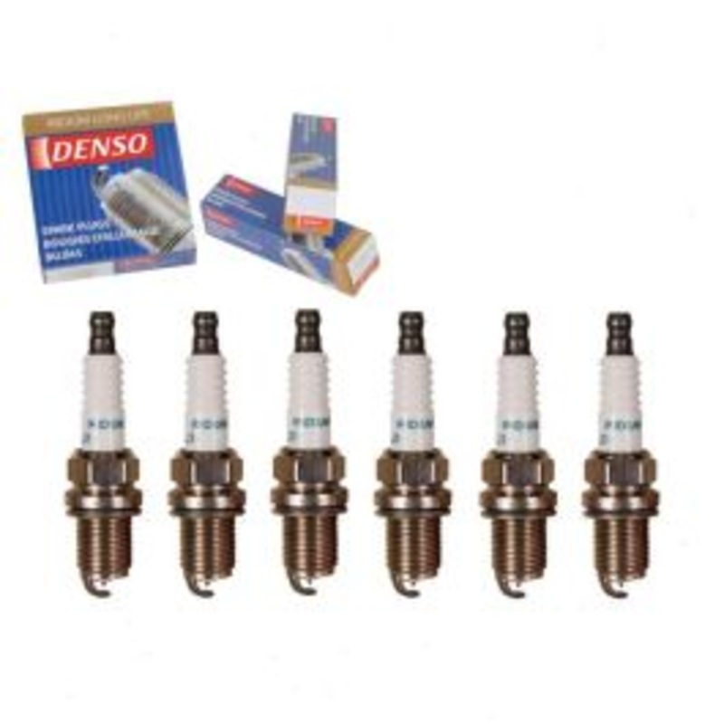 6 pc DENSO Iridium Long Life Spark Plugs for 1997-1998 Mitsubishi Montero Sport 3.0L V6