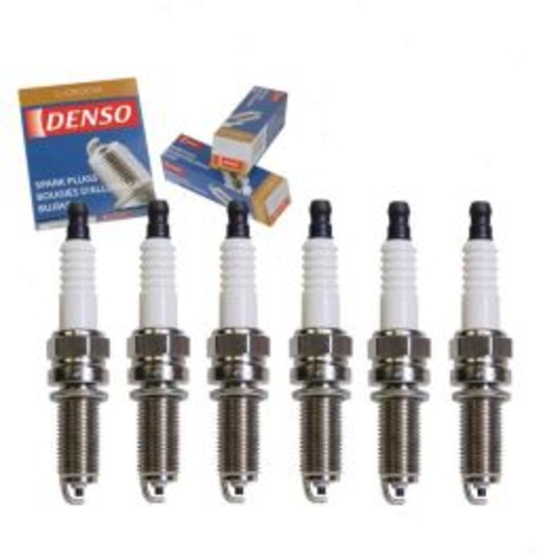 6 pc DENSO Standard U-Groove Spark Plugs for 2015-2016 Hyundai Azera 3.3L V6