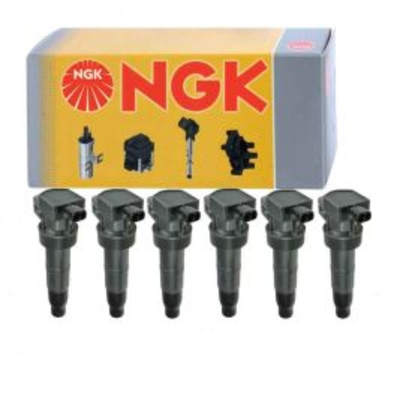 6 pc NGK Ignition Coils for 2009-2011 Kia Borrego 3.8L V6