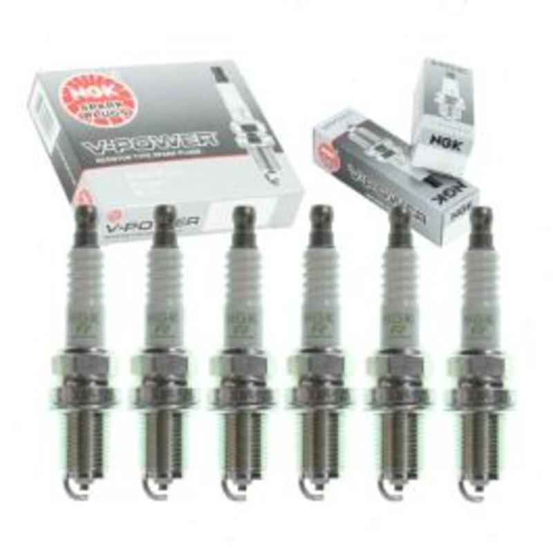 6 pc NGK V-Power Spark Plugs for 1989-1994 Nissan Maxima 3.0L V6