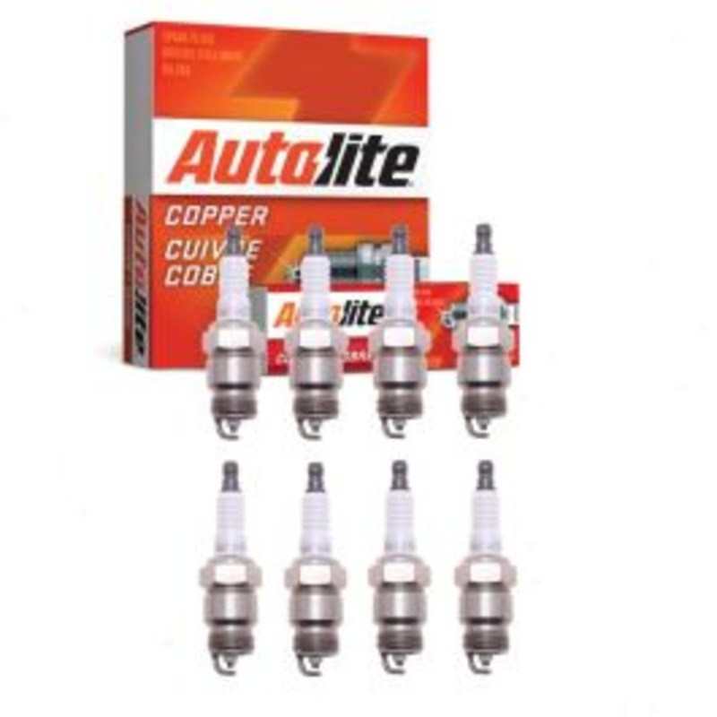8 pc Autolite Copper Core Spark Plugs for 1971-1973 Ford M-400 5.9L 6.4L V8