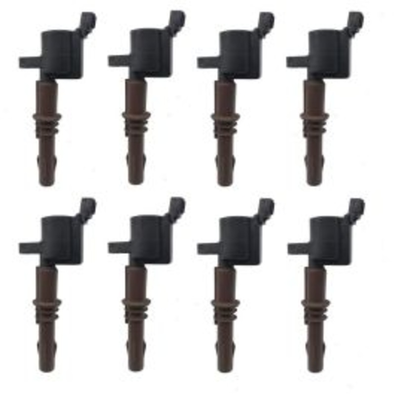 8 pc Hitachi Ignition Coils for 2008-2010 Ford F-350 Super Duty 5.4L V8