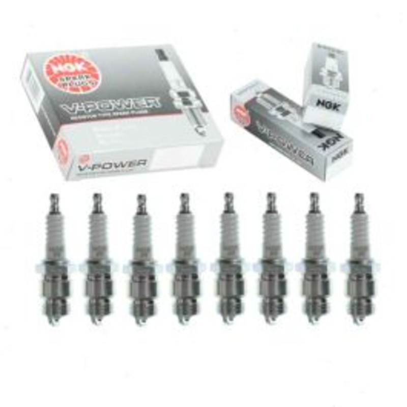 8 pc NGK V-Power Spark Plugs for 1955-1970 Ford Fairlane 3.6L 4.3L 4.4L 4.5L 4.7L 4.8L 5.0L 5.1L 5.4L 5.8L 6.4L 7.0L V8