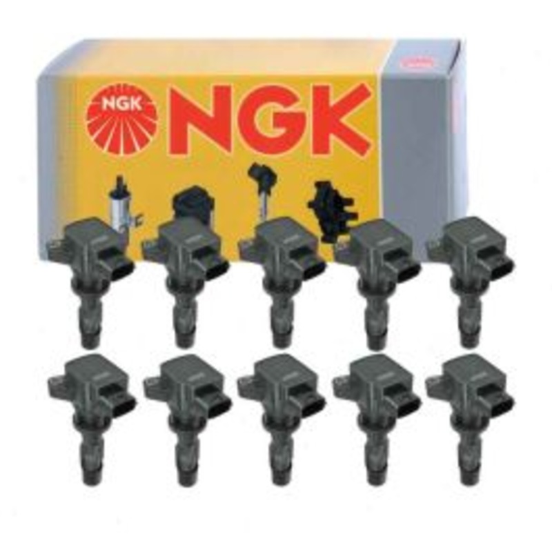 10 pc NGK 48859 U5253 Ignition Coils