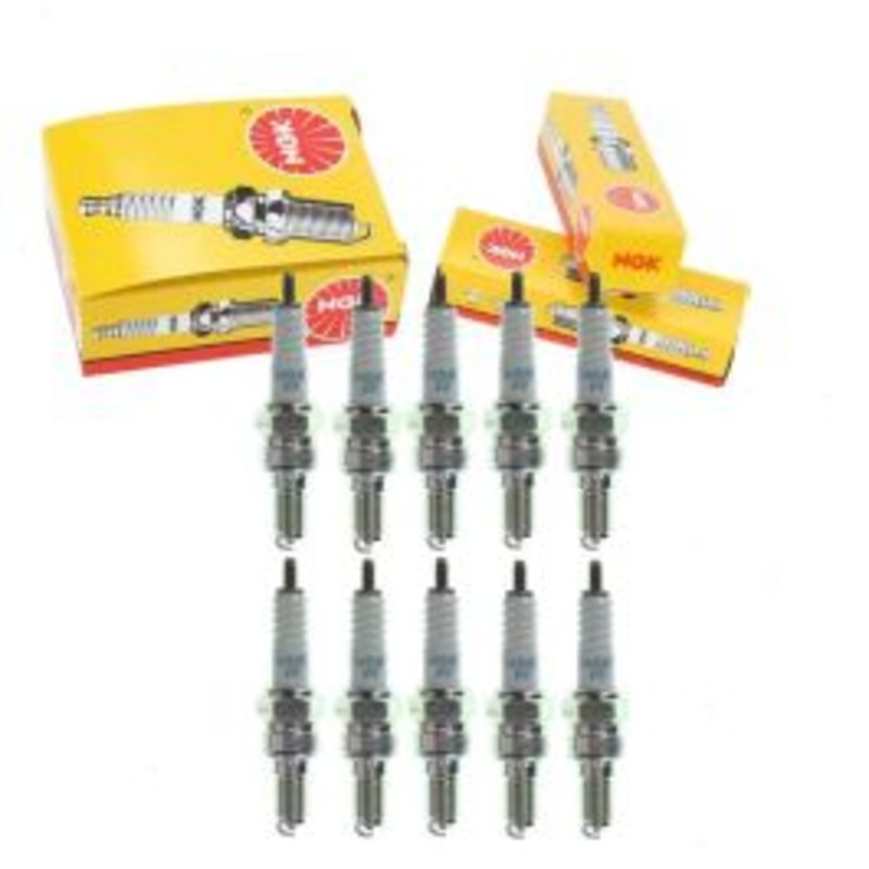 10 pc NGK Standard 5666 CR8EH-9 Spark Plugs