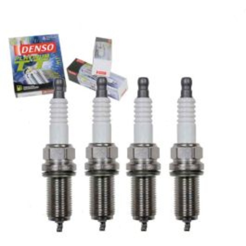4 pc DENSO Platinum TT Spark Plugs for 2005-2009 Subaru Outback 2.5L H4