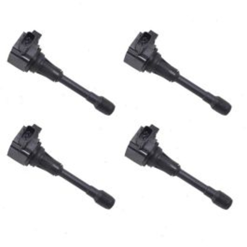 4 pc Hitachi Rear Ignition Coils for 2018 Nissan Armada 5.6L V8