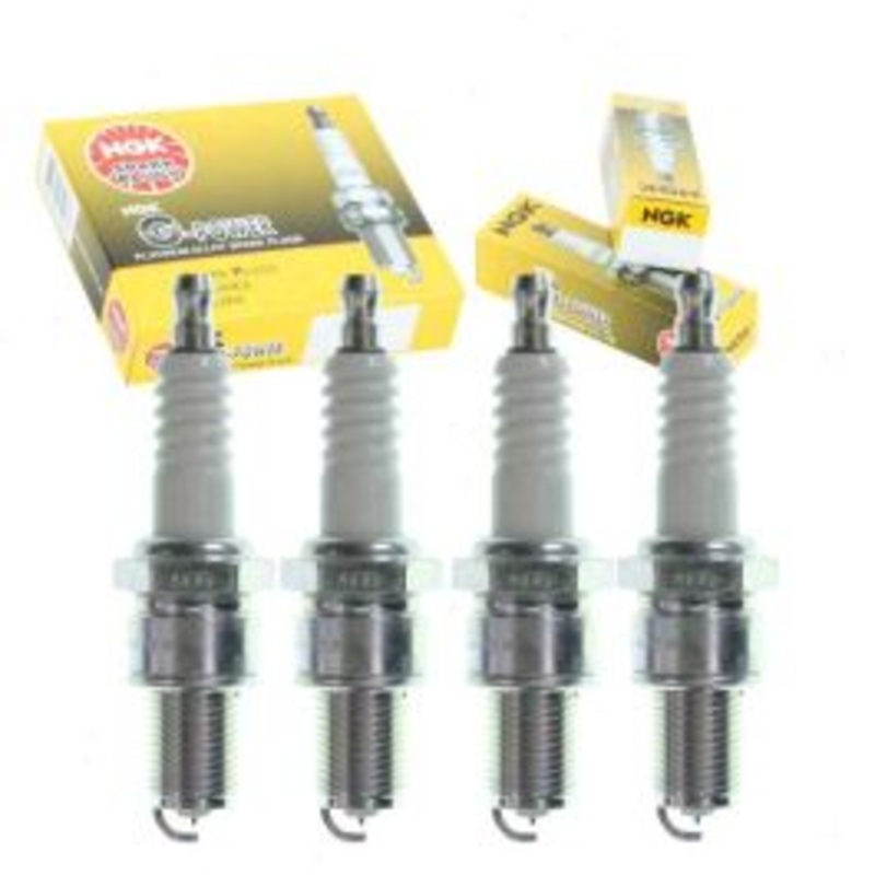 4 pc NGK G-Power Spark Plugs for 1973-1974 Volkswagen 412 1.7L 1.8L H4