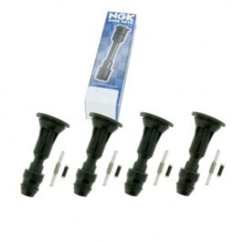 4 pc NGK Ignition Coil Boots for 2006 Pontiac Pursuit 2.4L L4