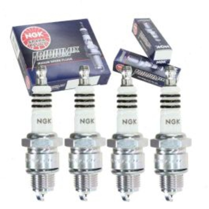 4 pc NGK Iridium IX Spark Plugs for 1968 Saab 95 1.5L V4