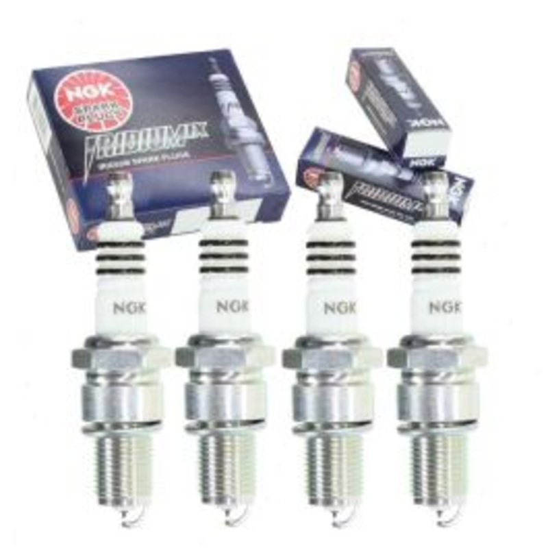 4 pc NGK Iridium IX Spark Plugs for 1974-1979 Subaru DL 1.4L 1.6L H4