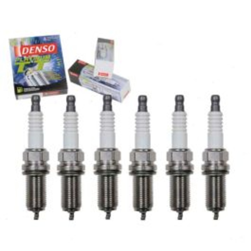 6 pc DENSO Platinum TT Spark Plugs for 2015-2016 Toyota Sienna 3.5L V6