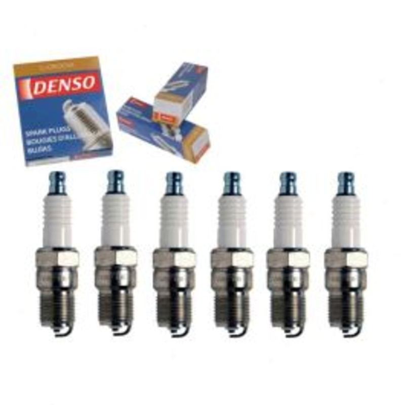 6 pc DENSO Standard U-Groove Spark Plugs for 1985-1992 Ford Ranger 2.8L 2.9L V6
