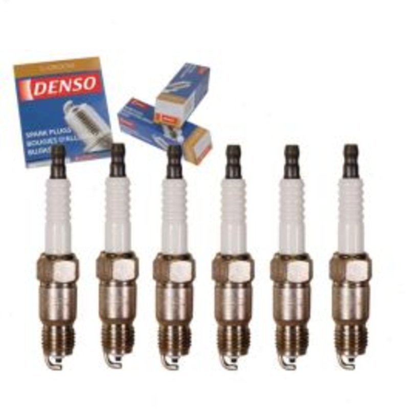 6 pc DENSO Standard U-Groove Spark Plugs for 1992-1993 GMC Typhoon 4.3L V6