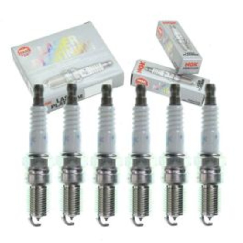 6 pc NGK Laser Platinum Spark Plugs for 2002 Jaguar X-Type 3.0L V6