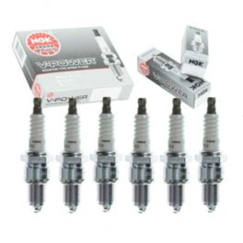 6 pc NGK V-Power Spark Plugs for 1967-1969 Chevrolet Camaro 3.8L 4.1L L6