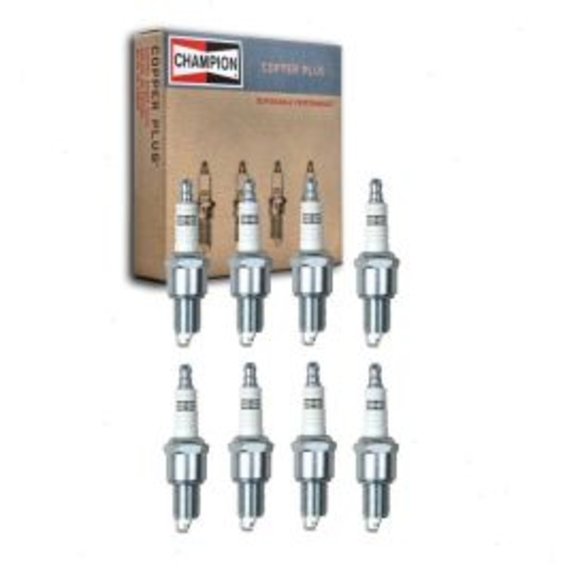 8 pc Champion Copper Plus Spark Plugs for 1965-1978 Plymouth Fury 4.5L 5.2L 5.9L V8