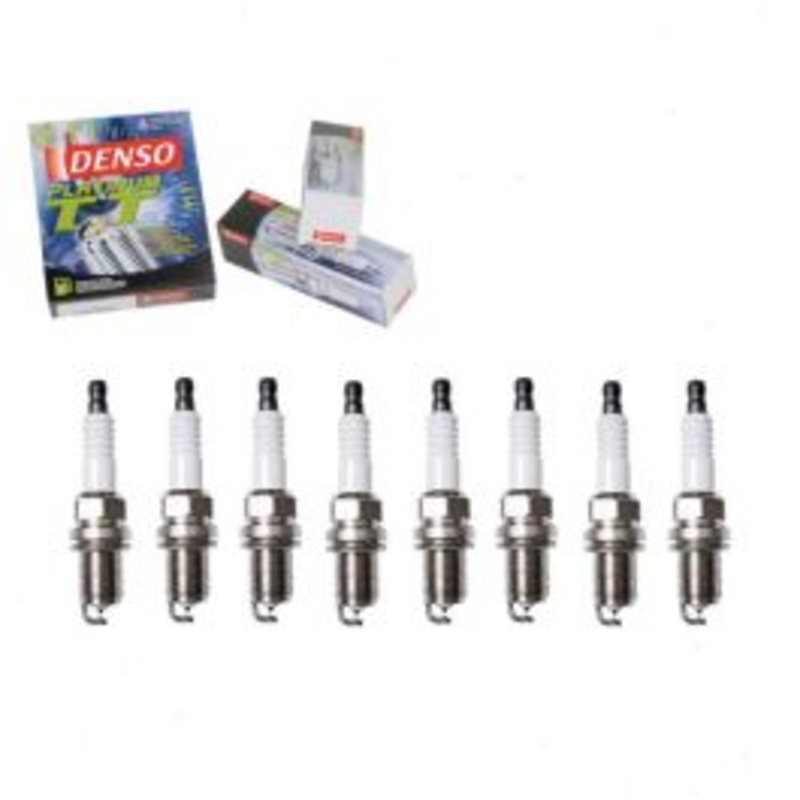 8 pc DENSO Platinum TT Spark Plugs for 1999 Dodge Ram 2500 Van 5.2L 5.9L V8