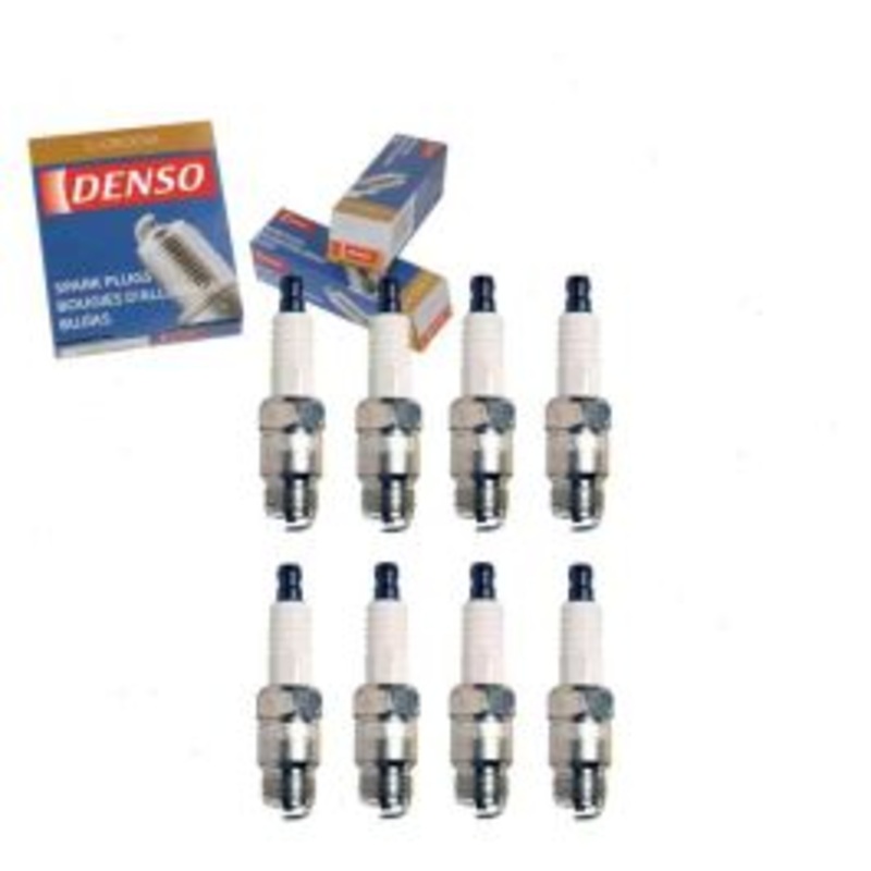 8 pc DENSO Standard U-Groove Spark Plugs for 1975-1976 GMC C35 5.7L 7.4L V8