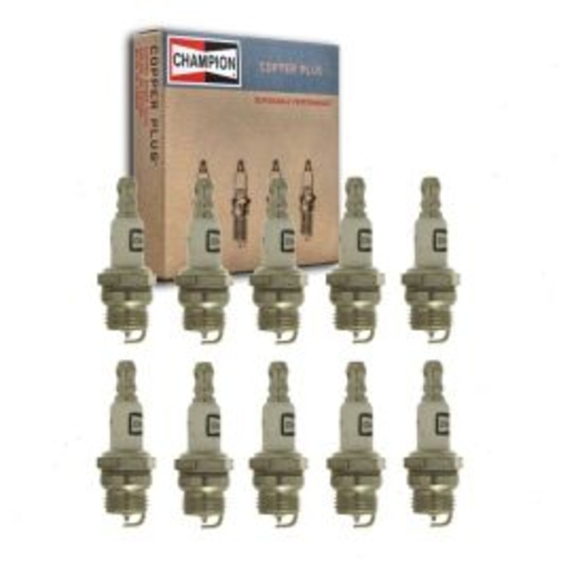 10 pc Champion Copper Plus 851C DJ6J Spark Plugs