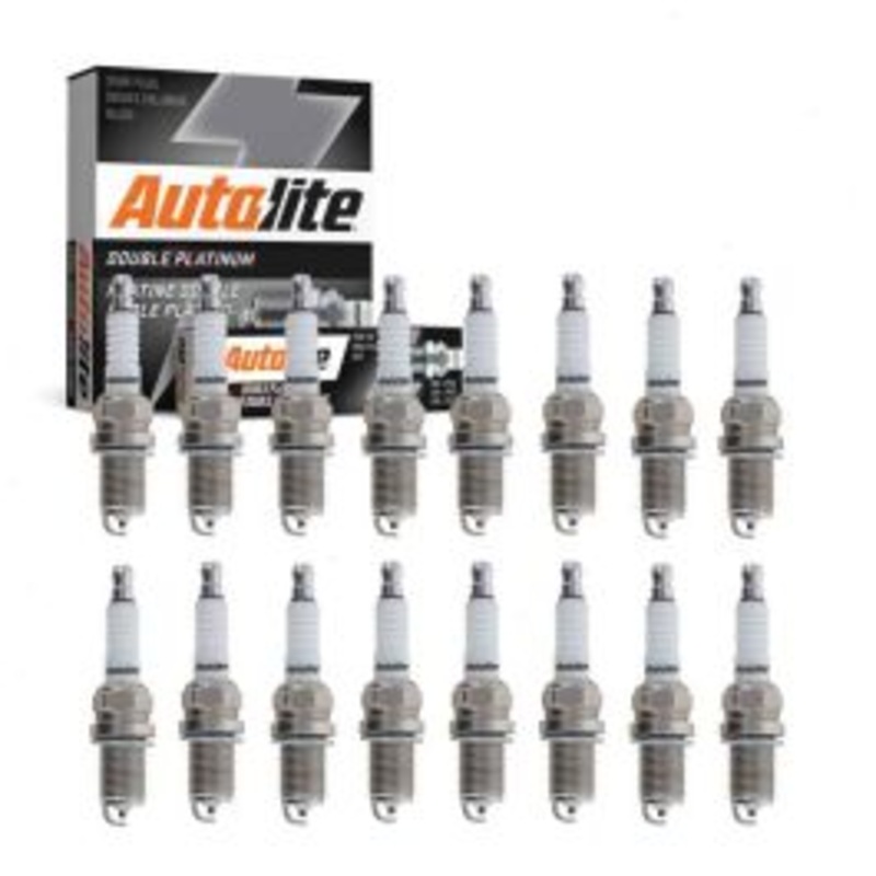 16 pc Autolite Double Platinum Spark Plug for 1999-2002 Mercedes-Benz E55