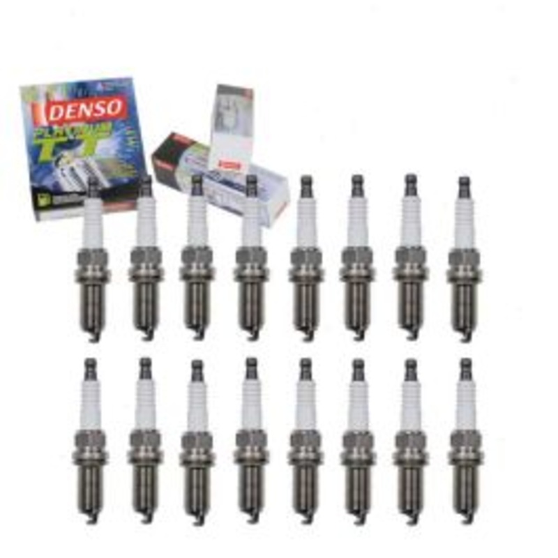 16 pc DENSO Platinum TT Spark Plugs for 2009-2015 Dodge Charger 5.7L V8