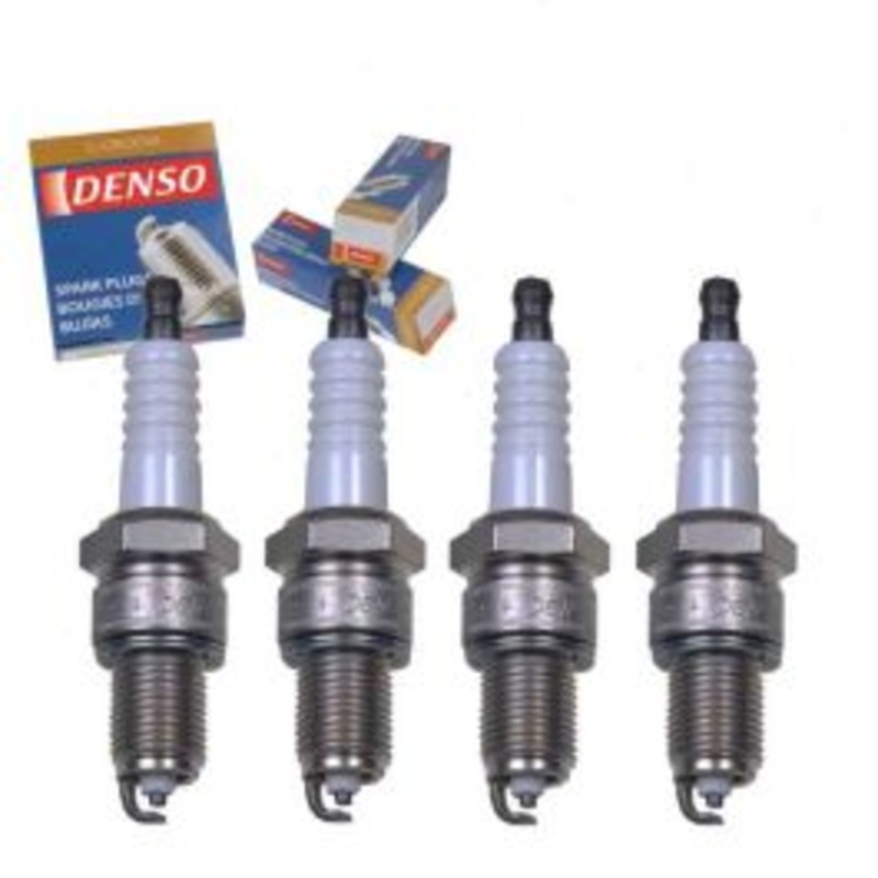 4 pc DENSO Standard U-Groove Spark Plugs for 1985-1987 Mitsubishi Galant 2.4L L4