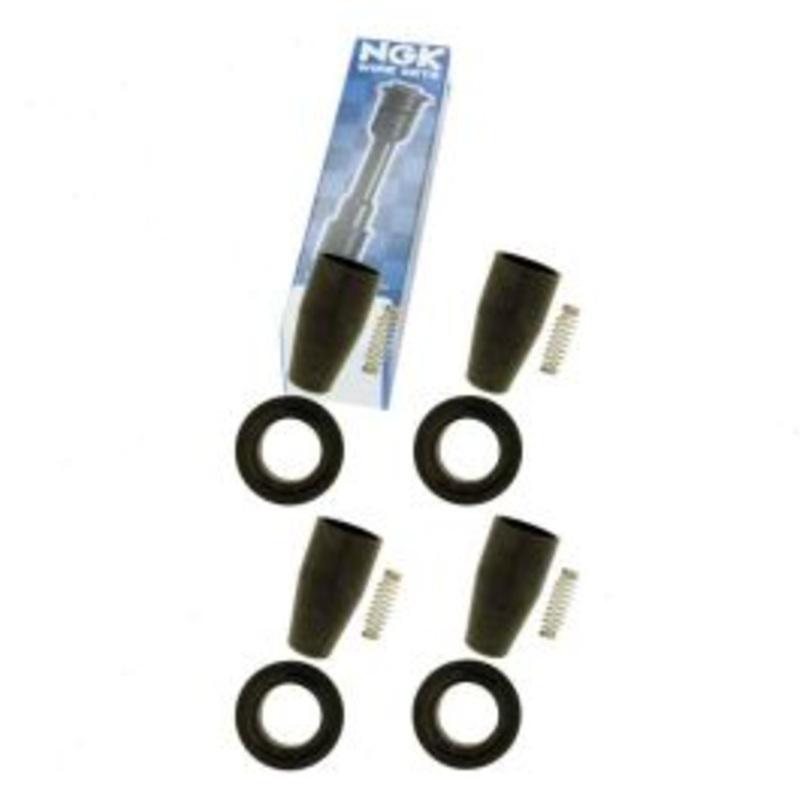 4 pc NGK Ignition Coil Boots for 2009-2011 Chevrolet Aveo5 1.6L L4
