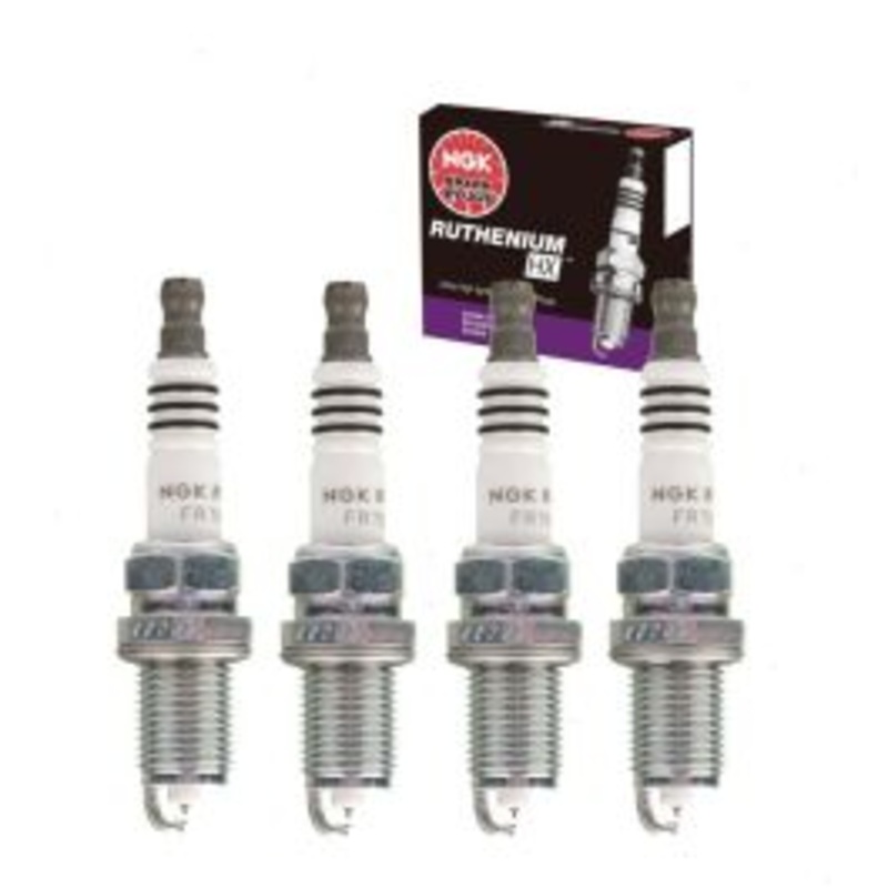 4 pc NGK Ruthenium HX Spark Plugs for 2008-2009 Dodge Caliber 2.4L L4