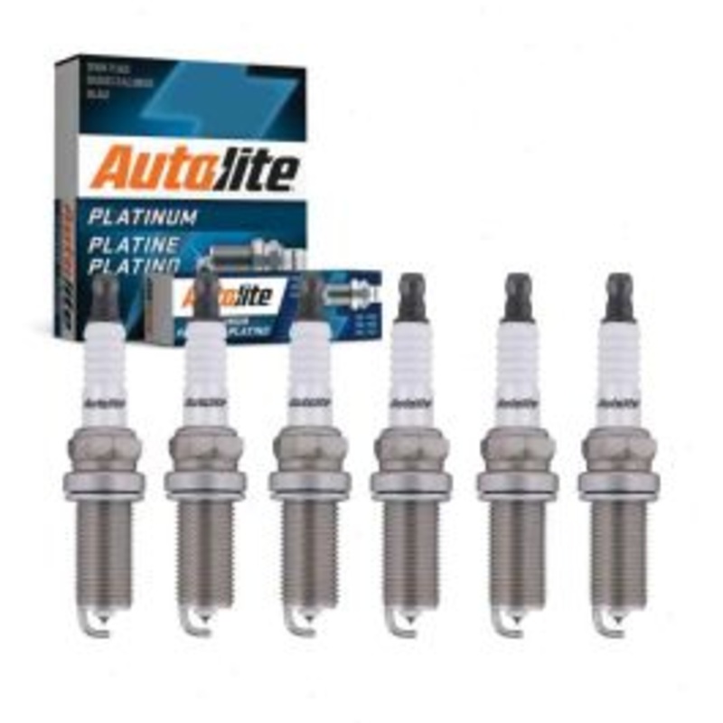 6 pc Autolite Platinum Spark Plug for 2007-2019 Lexus RX350