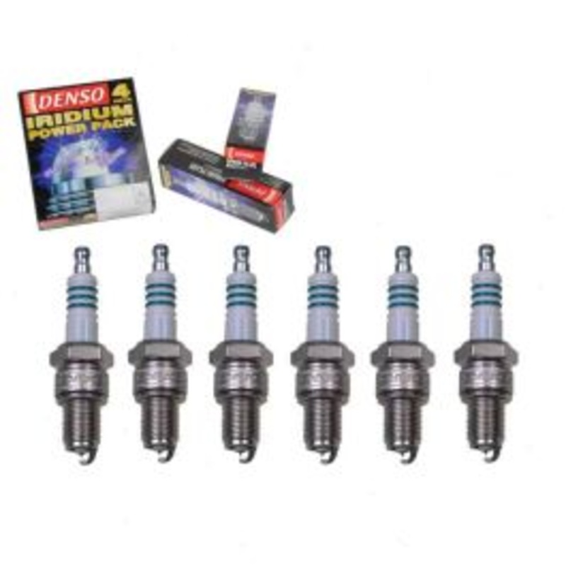 6 pc DENSO Iridium Power Spark Plugs for 1960-1966 Mercedes-Benz 300SE 3.0L L6