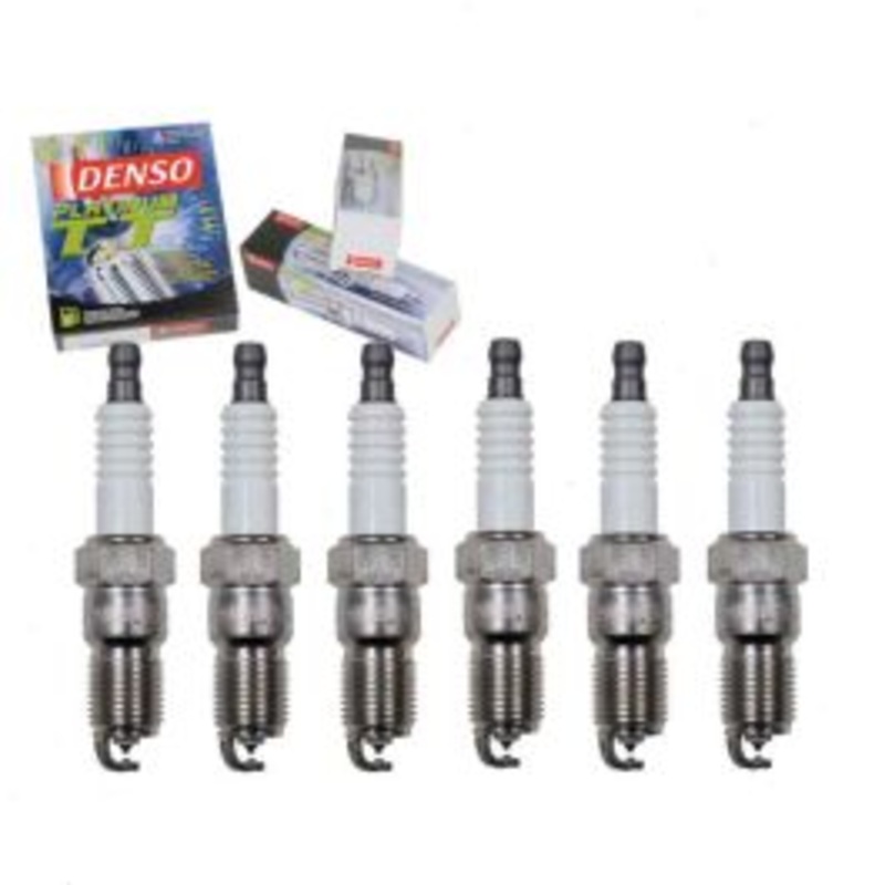 6 pc DENSO Platinum TT Spark Plugs for 1982-1997 Ford Thunderbird 3.8L V6