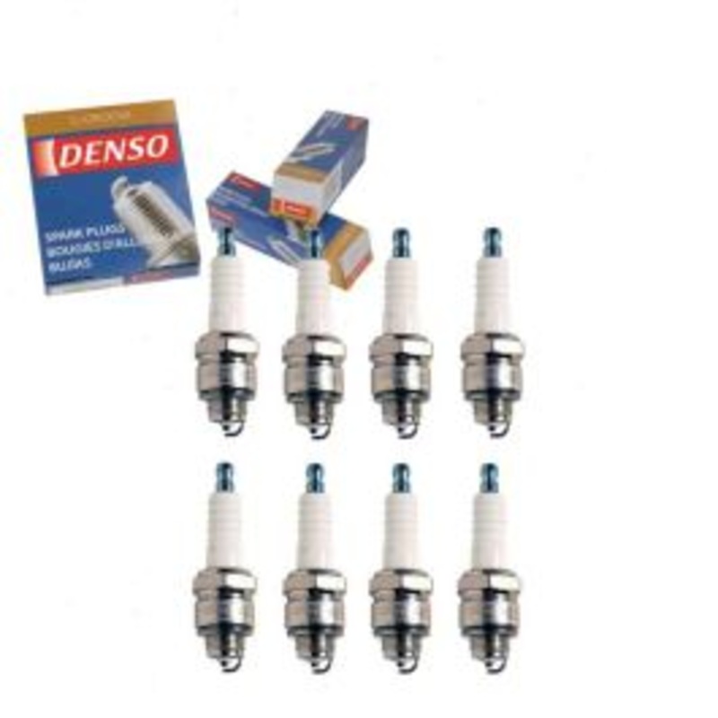 8 pc DENSO Standard U-Groove Spark Plugs for 1976-1979 Dodge CB300 6.6L 7.2L V8
