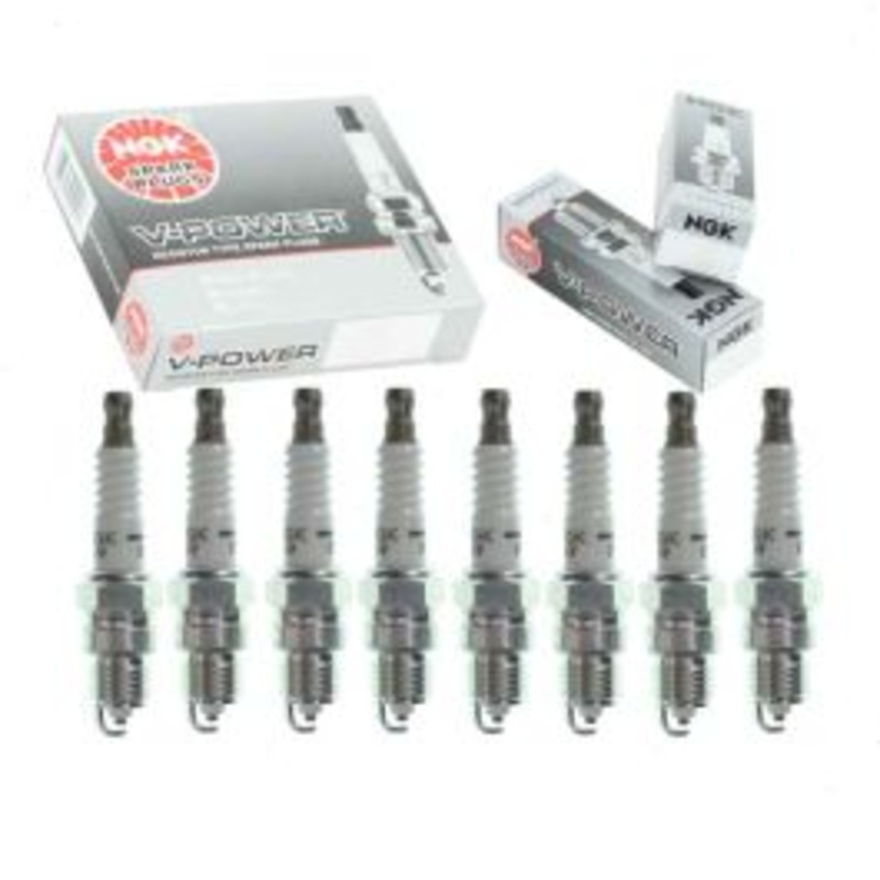 8 pc NGK V-Power Spark Plugs for 1984-1986 Chevrolet K10 Suburban 5.0L 5.7L V8